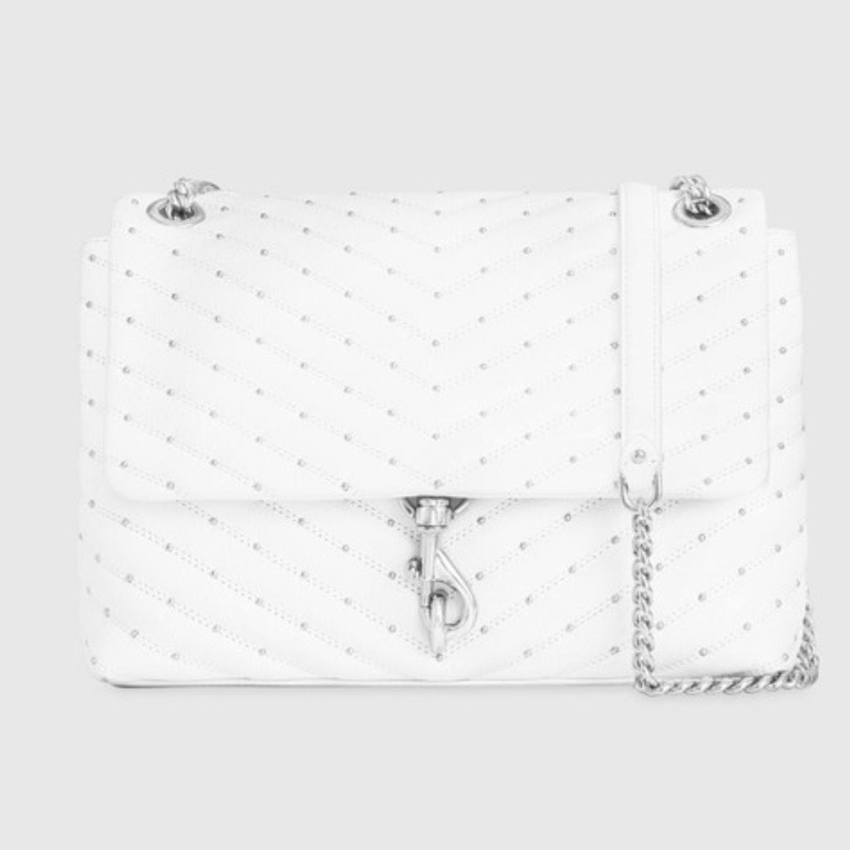 Rebecca Minkoff “Edie” Crossbody With Micro Studs